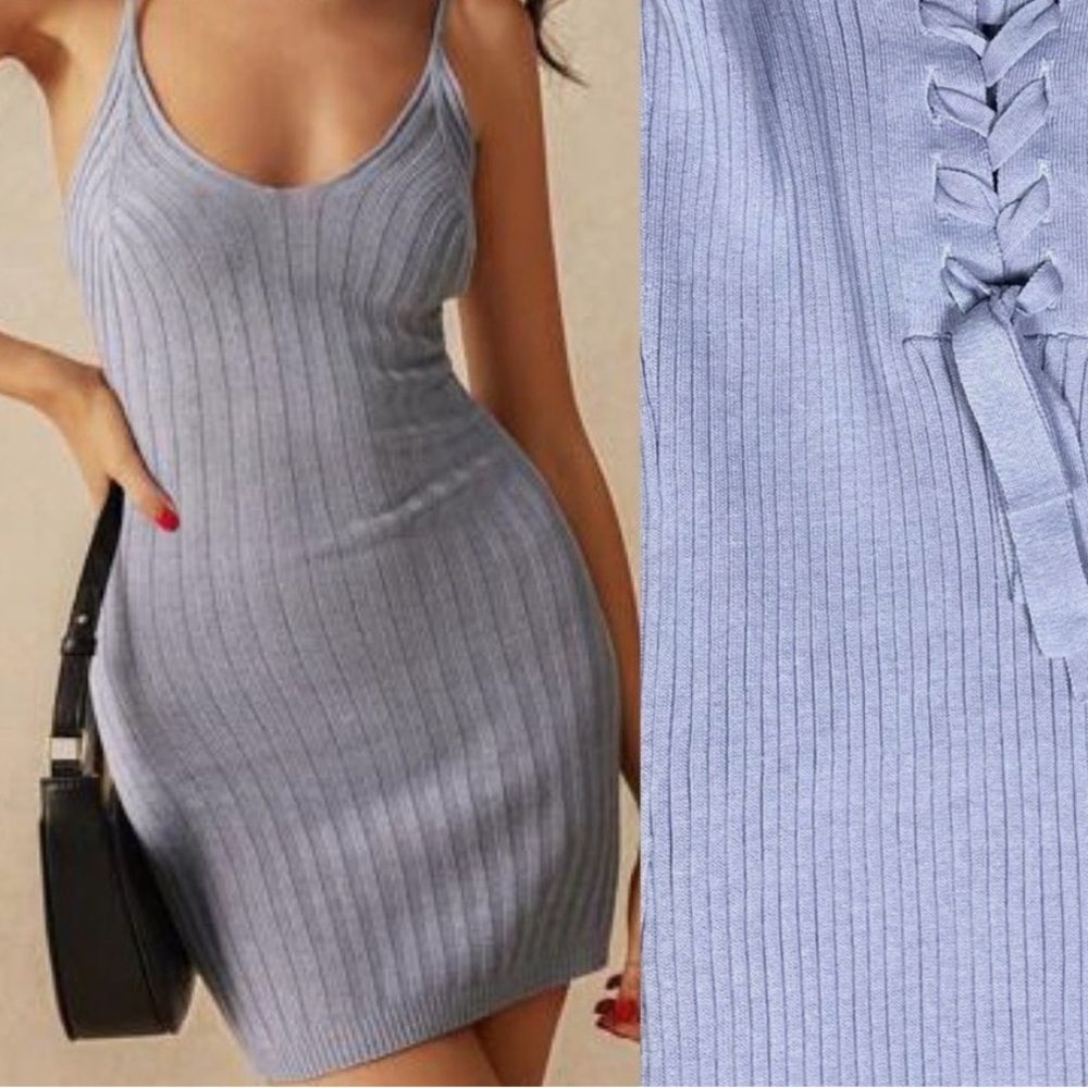 Free People Ribbed Knit Dress